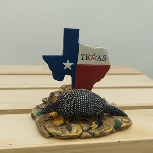 Resin 3D Armadillo Texas Themed Souvenir